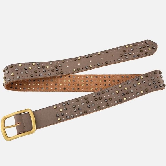 Amsterdam Heritage Emelie Multi Stud Leather Belt main image 5